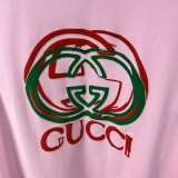 争奪戦 2025 グッチ 新作 半袖Tシャツ スーパーコピー