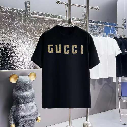 目を惹くカラー 2025 グッチ 新作 半袖Tシャツ 偽物