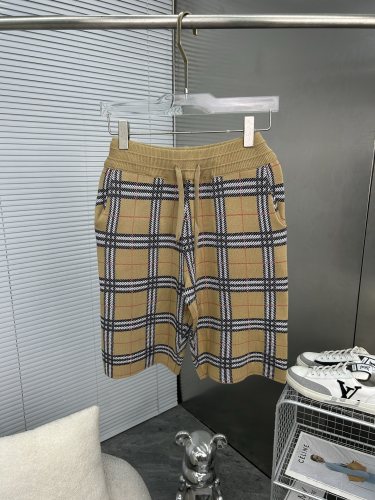 使い勝手良 2025 バーバリー 新作 ショートパンツ コピー