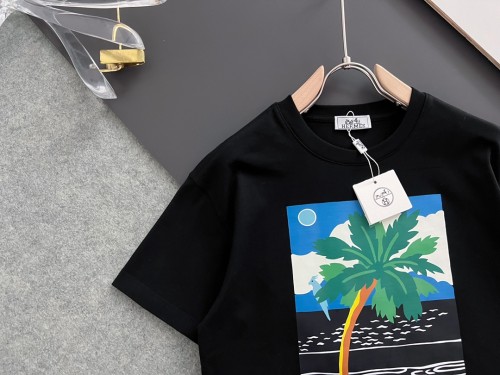 送料込 2025 エルメス 新作 半袖Tシャツ コピー