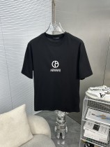 人気爆発☆ 2025 ジョルジオアルマーニ 新作 半袖Tシャツ 偽物 2色
