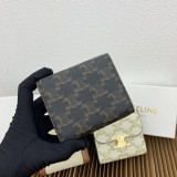 累積売上総額第１位！セリーヌ 男女兼用 折り財布 コピー 66889