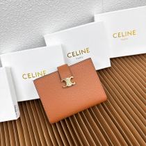 累積売上総額第１位！セリーヌ 男女兼用 折り財布 偽物 10912