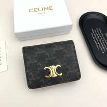 入手困難品！セリーヌ 男女兼用 折り財布 偽物 3510
