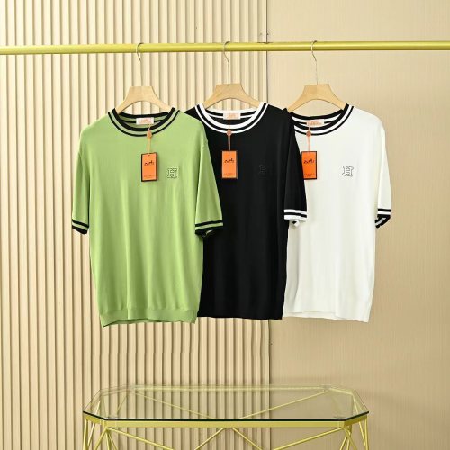 超限定♪ 2026 エルメス 新作 半袖Tシャツ 偽物  3色