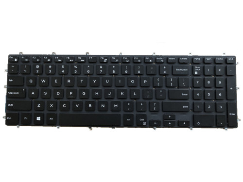Amazon Com Laptop Replacement Keyboard Fit Dell Inspiron 7567 7566 7577 7587 7570 7580 7778 7779 7577 7773 Us Layout Blue Word Computers Accessories