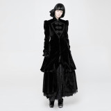 Gothic Gorgeous Court Retro Medium-length Women's Coat