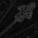 Gothic Dark-grain Velvet Women's Blouse