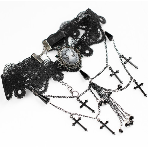 Gothic Cross Women's Necklace
