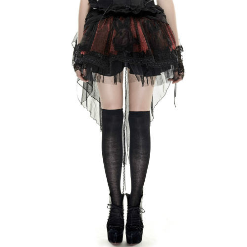 Lolita Bunny Mesh Two-Wear Short Skirt