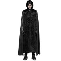 Gothic Night Count Cloak men's Long Coat