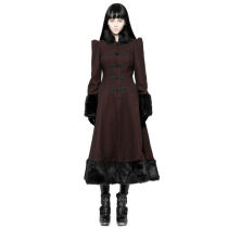 Gothic Daily Magic Women Medium-length Coat