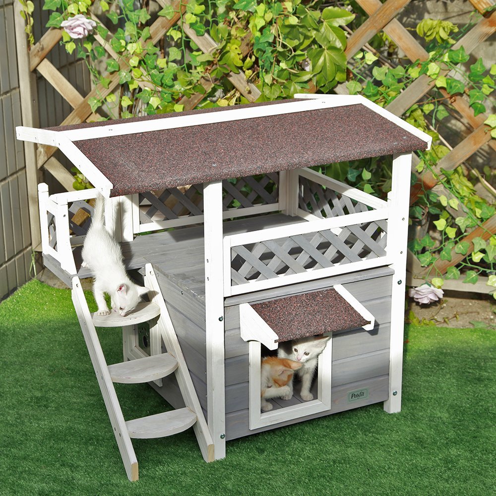 Us 129 99 Petsfit Outdoor Cat House M Petsfit Us