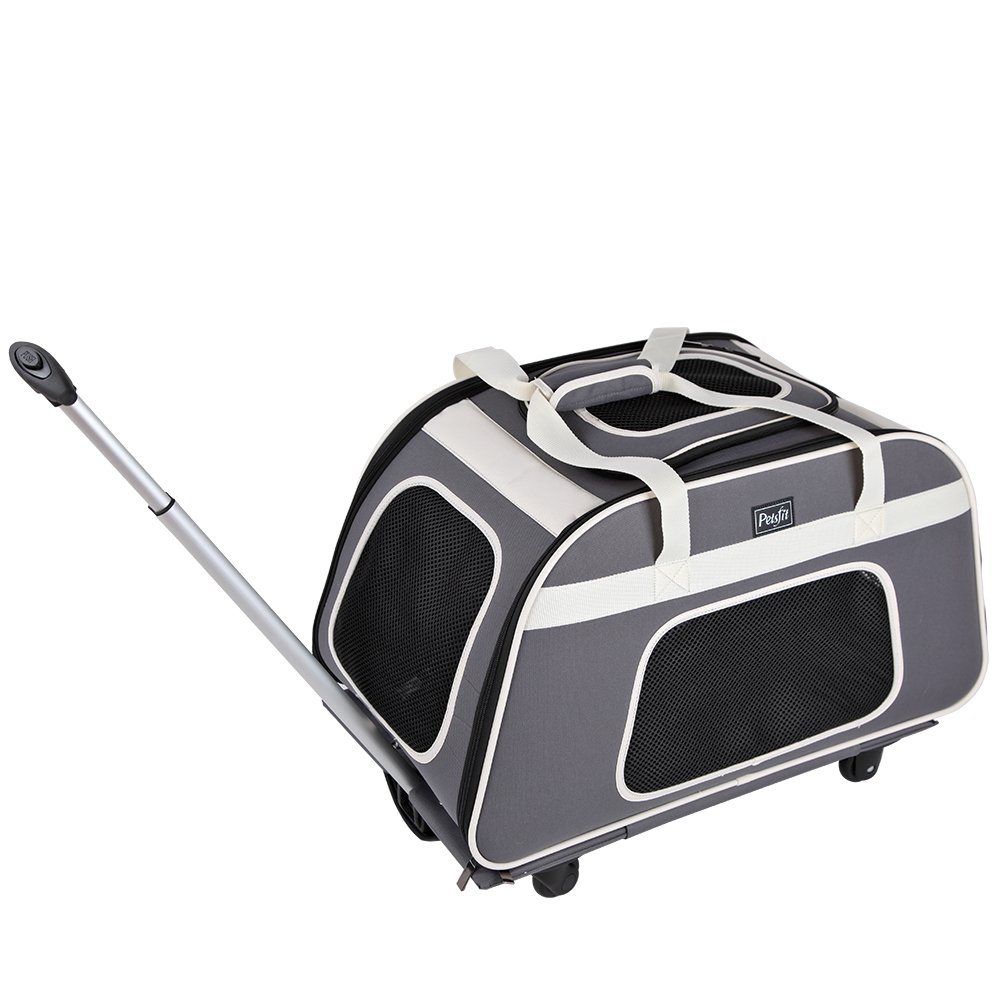 26 x 14 x 14 Petsfit Pet Stroller Carrier with Removable Wheels 