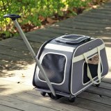 Petsfit Rolling Pet Carrier for Pets up to 28 Pounds, Not Airline Approved