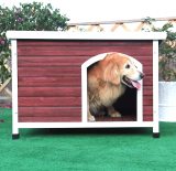 Petsfit Wooden Dog Houses for Small Dog Medium Dog and Large Dogs Weatherproof Outdoor Dog Kennel with Raised Feet
