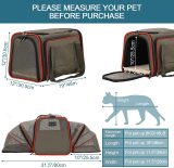 Petsfit 2 Sides Expandable Carrier Brown/ Red