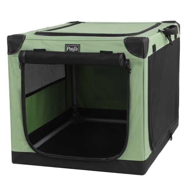 Petsfit Portable Soft Collapsible Dog Crate for Indoor and Travel