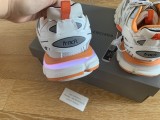 Balenciaga Tess S. Gomma Trek 3.0 White/Orange LED