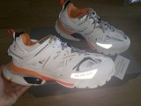 Balenciaga Tess S. Gomma Trek 3.0 White/Orange LED