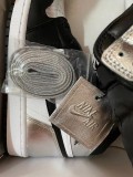 Air Jordan 1 Retro Silver Toe GS