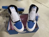 Air Jordan 1 Retro  High OG Travis Scott White Blue