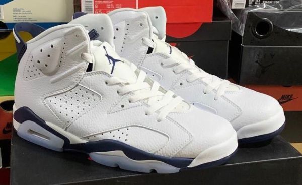 Air Jordan 6 Retro White Blue