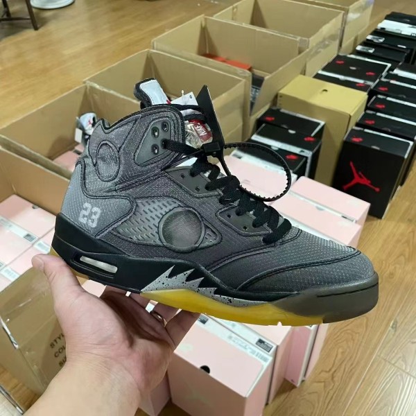 Air Jordan 5 Retro Off White ''Muslin''
