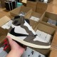 Air Jordan 1 Retro High OG TS SP ''Sail/Dark Mocha''