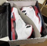 Air Jordan 5 Retro “Fire Red Black Tongue”