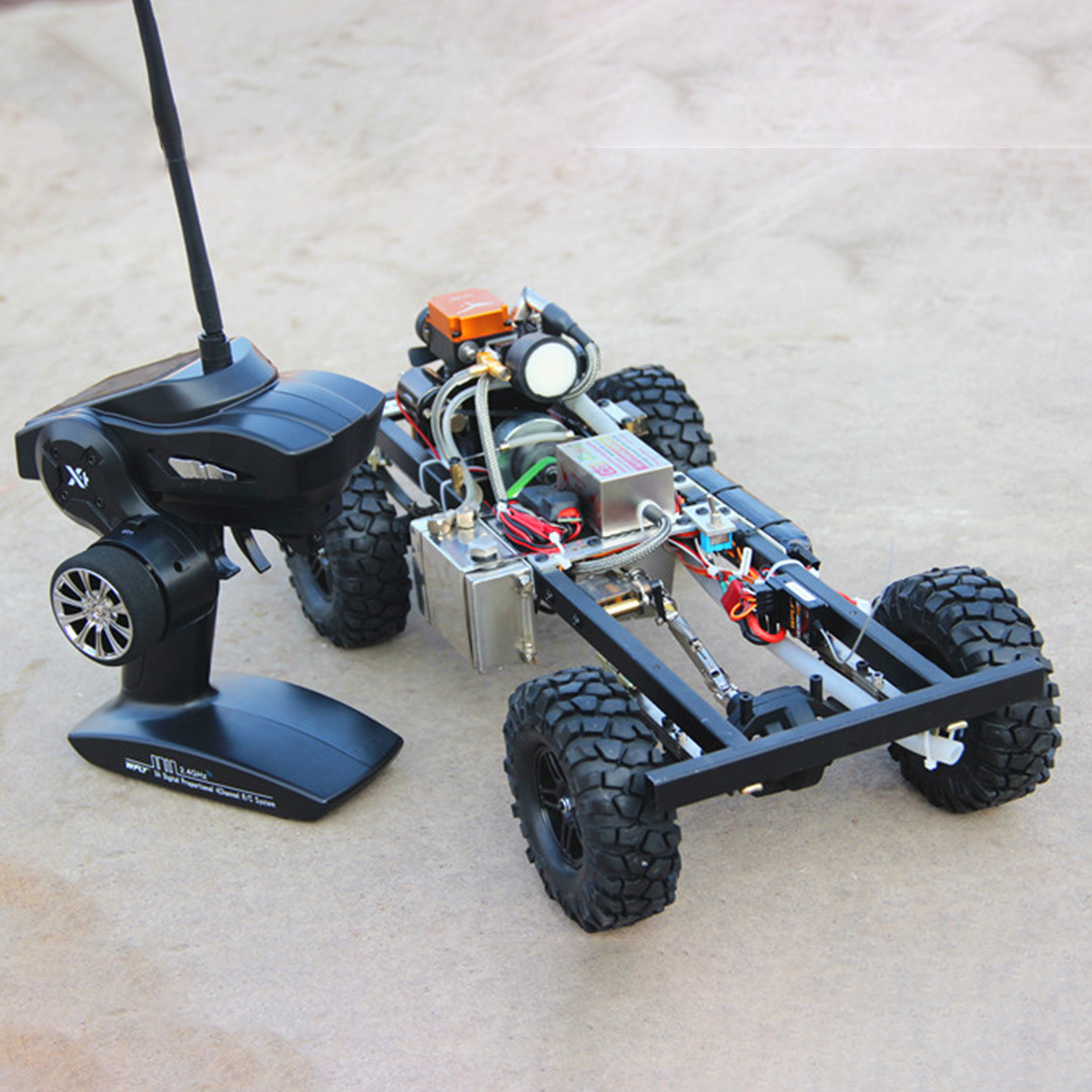 remote control car with gas engine