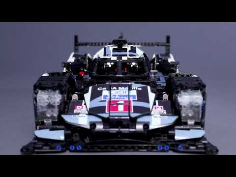 1586Pcs Building Block Stylish DIY RC Racing Model Assembling Car LED Headlight