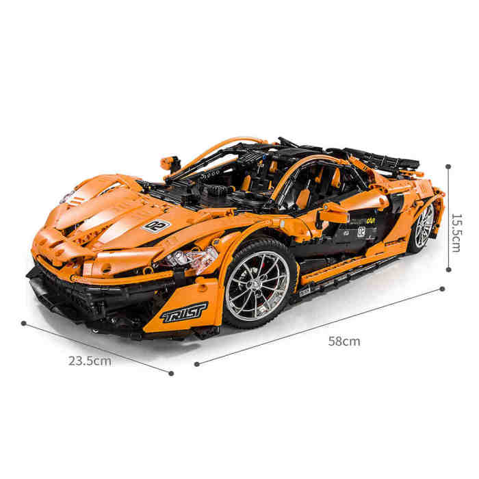 3228Pcs-Technic-McLaren-RC-Car-Model-1:8-Sports-Car-Building-Blocks-Construction-Toys