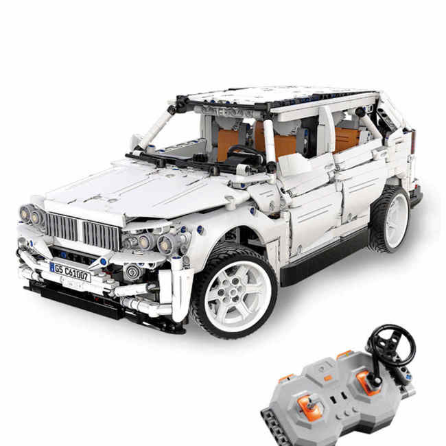 CADA 2208Pcs Technic BMW X5 RC Car Building Block 4WD Off-road Construction Model Toy