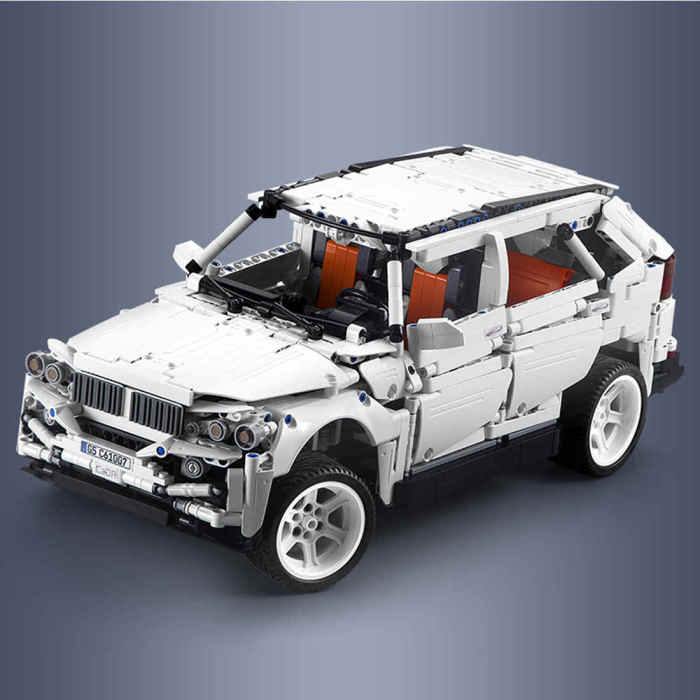 CADA 2208Pcs Technic BMW X5 RC Car Building Block 4WD Off-road Construction Model Toy