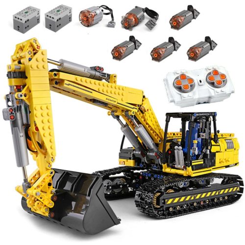 1830 Pcs Linkbelt RC Excavator Set Technic Car Model Building Block Toys