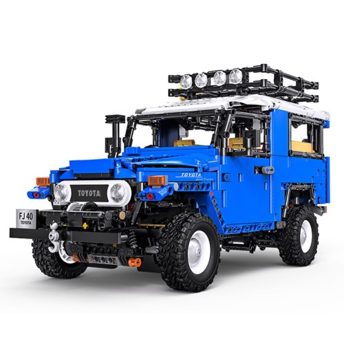 2101Pcs MOC 1:12 Totoya J40 Off-Road Vehicle Building Blocks Stem Toy