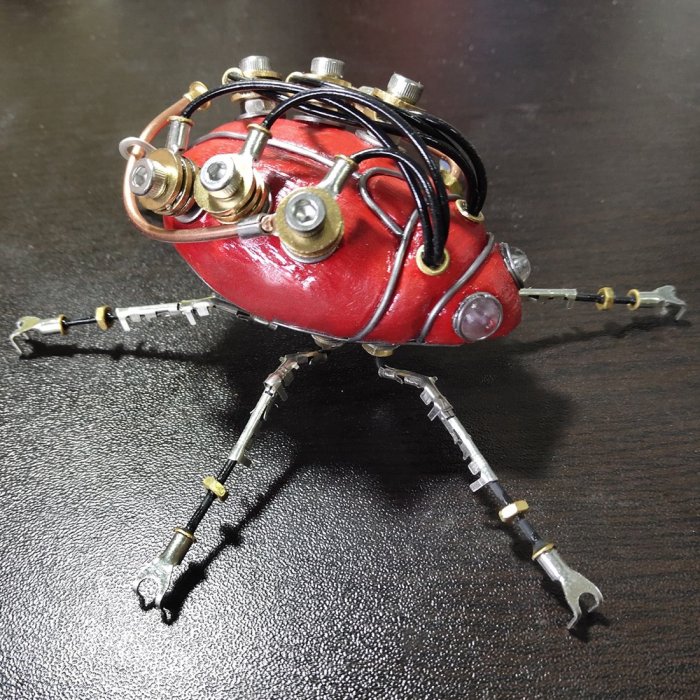 Steampunk 3D MINI Beetle Metal Model Kit