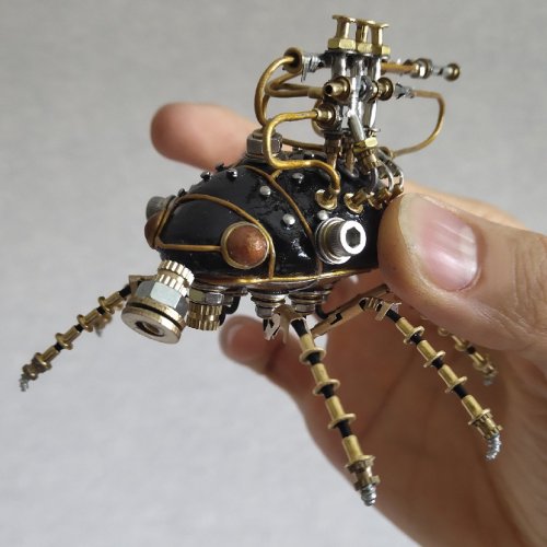 3D Mechanical Metal Model Kit Handmade Assembled Crafts for Home Decor