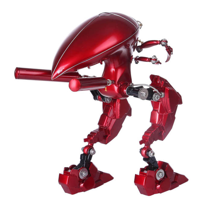 Steampunk Red Beetle Metal Armored Model Kit 3D Mini Assembled Model