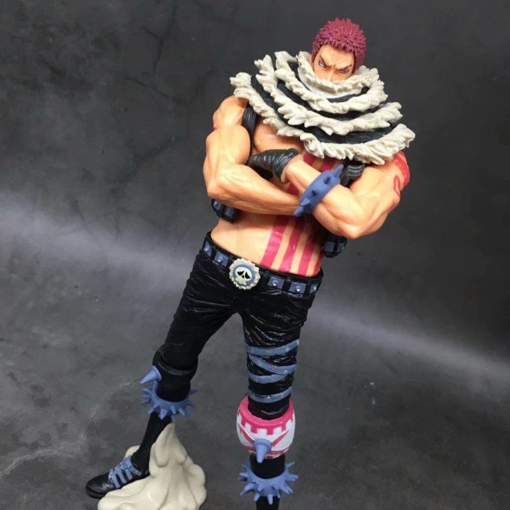 New 24cm Charlotte Katakuri One Piece Action Figure Toys Doll Christmas Gift With Box