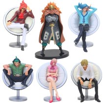 Anime One Piece DXF Figure The Grandline Series Vinsmoke Family Sanji Reiju Niji Yonji Ichij Judge Figurines Collectible Toys