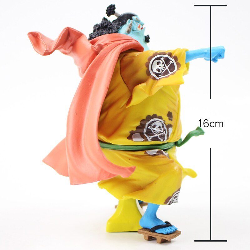 Anime One Piece Figure Jinbei Action Figure Figuarts Zero New World Ver The Fish Men Island
