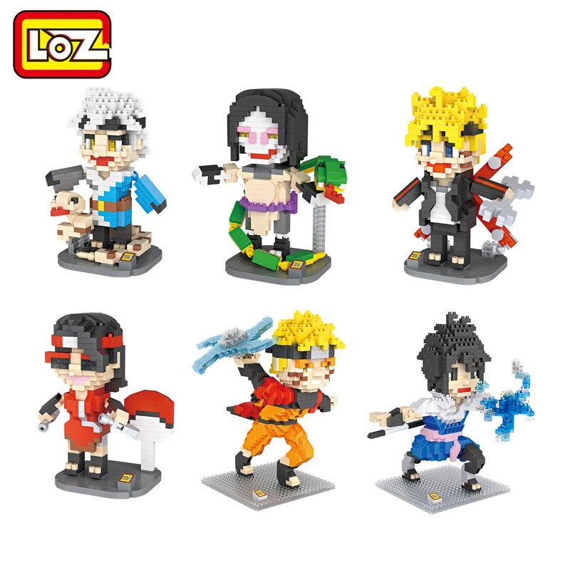 Loz Diamond Blocks Naruto Building Blocks Orochimaru Uzumaki