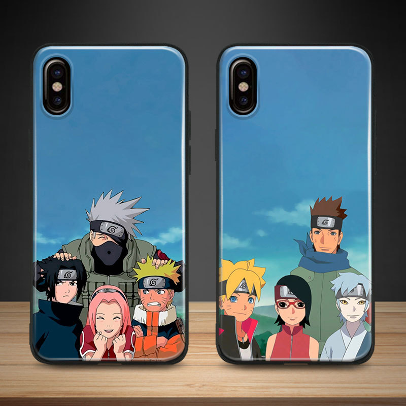 Boruto Naruto New Old Team 7 Coque Soft Silicone Tpu Phone Case Cover Shell For Apple