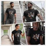 Black Clover T Shirt Black Clover T-Shirt XXX Printed Tee Shirt Men Awesome Streetwear 100 Percent Cotton Short Sleeves Tshirt