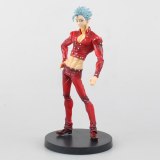 7  The Seven Deadly Sins Anime Cartoon Fox's Sin of Greed Ban Boxed 18cm PVC Action Figure Collection Model NF0