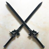 1:1 Sword Art Online Dark Repulser Kirito Kirigaya Sword Kirigaya Kazuto cosplay prop Yuuki Asuna black sword Christmas present