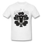 Black Clover T Shirt Black Bull T-Shirt Plus size  Short Sleeve Tee Shirt Man Print Beach Awesome 100 Percent Cotton Tshirt