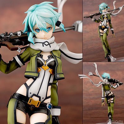 hot anime Sword Art Online (SAO) Sinon action figure Gun Gale Online (GGO) characters Shino Asada toys